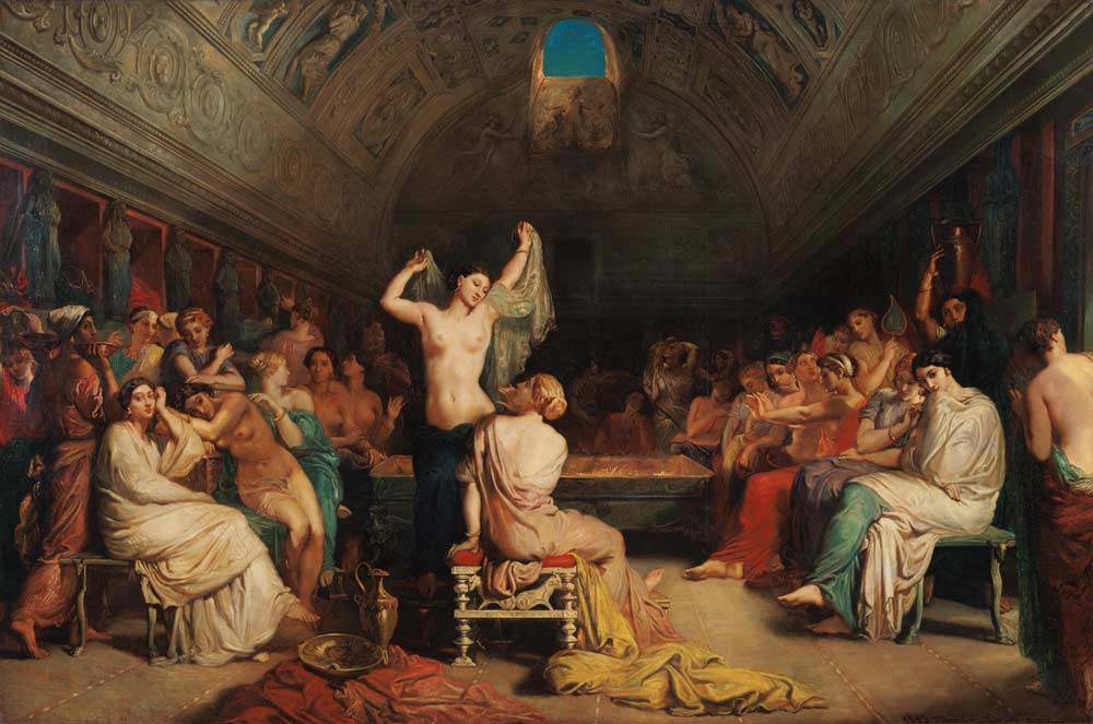 Das Tepidarium von Théodore Chassériau