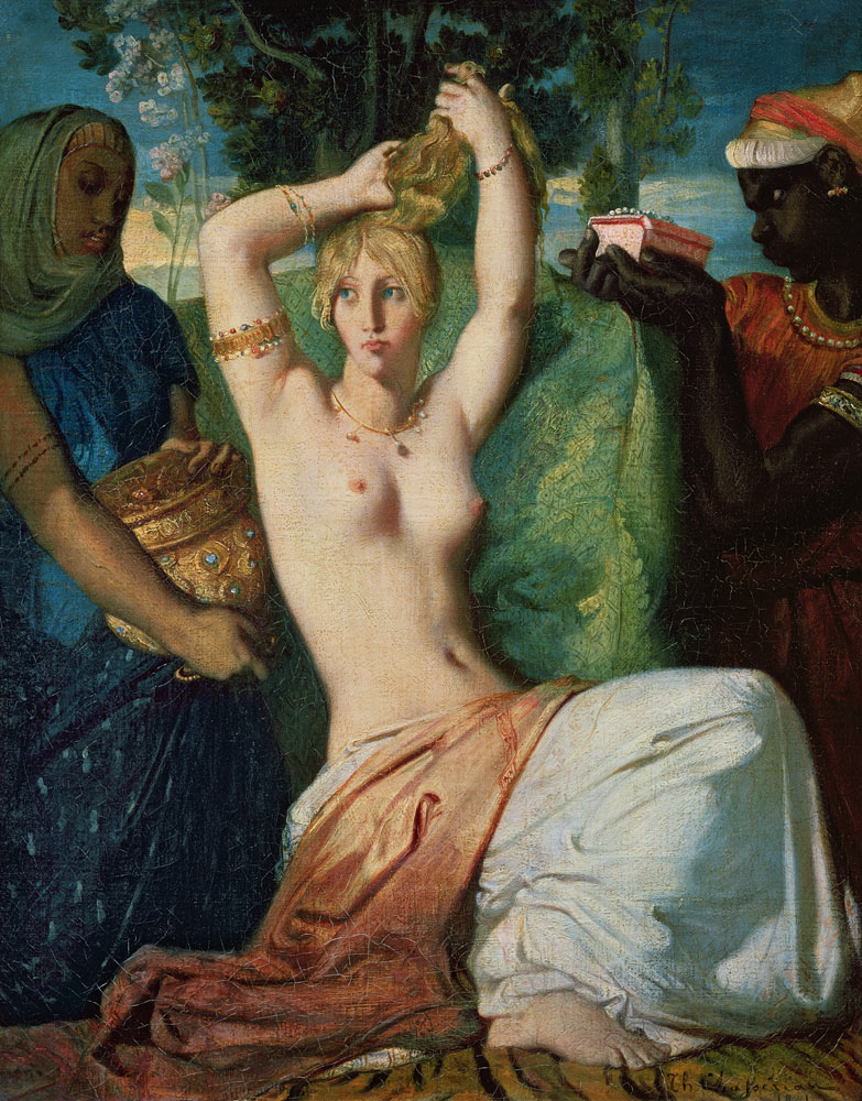 Die Toilette der Esther von Théodore Chassériau