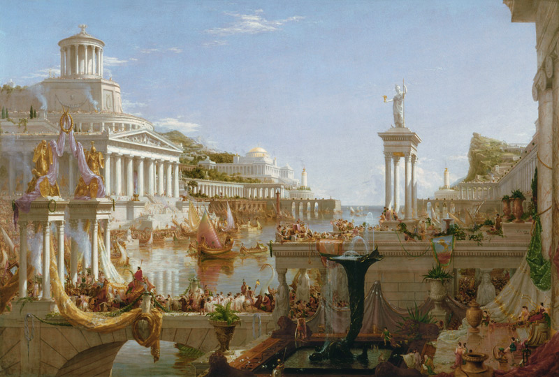 Der Weg des Imperiums: Die Vollendung des Imperiums von Thomas Cole