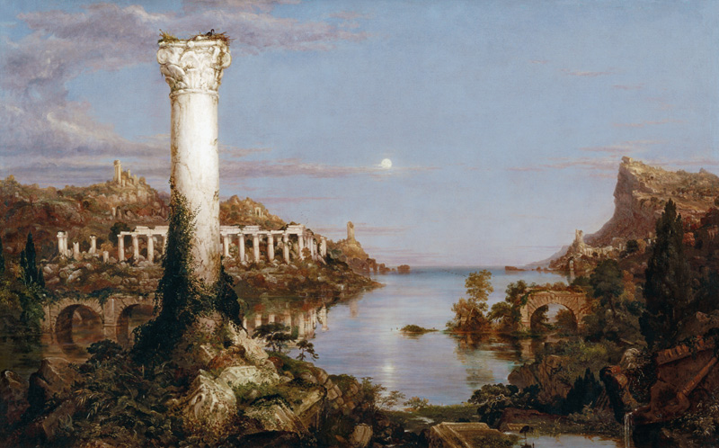 Der Weg des Imperiums, die Verwüstung von Thomas Cole