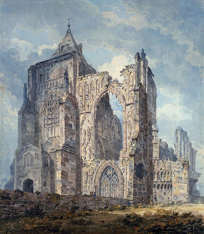 Crowland Abbey, Lincolnshire von Thomas Girtin