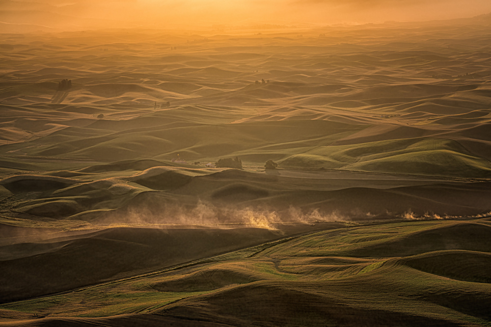 The Palouse in the morning von Ti Wang