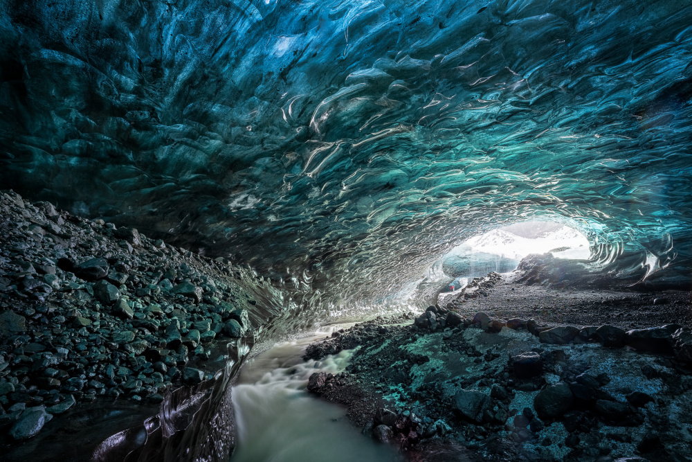 Ice cave von Ti Wang