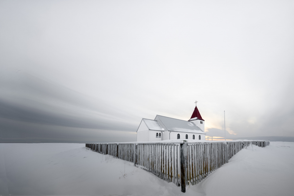 Landa church Iceland von Ti Wang