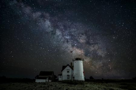 Milky way in cape cod, ma