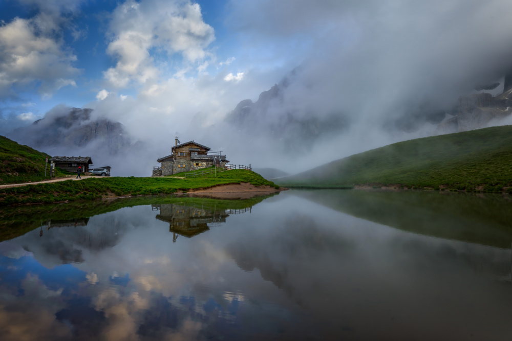 Foggy morning von Ti Wang