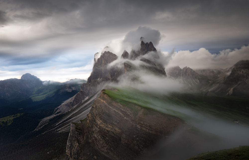 Seceda peaks von Ti Wang