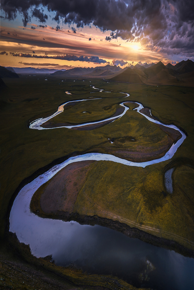 Colorful rivers von TIANQI