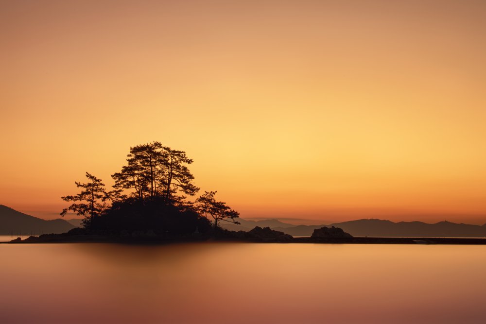 Lonely island von Tiger Seo