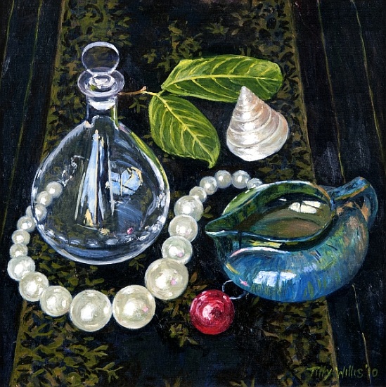 Still Life with Pearls von Tilly  Willis