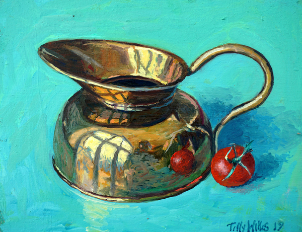 Still Life with Tomato von Tilly  Willis