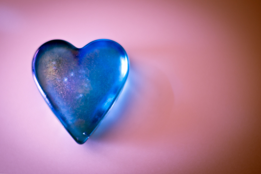 Blue Heart von Tim Mossholder