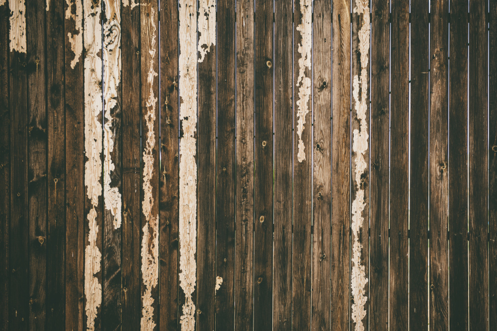 Wood Fence von Tim Mossholder