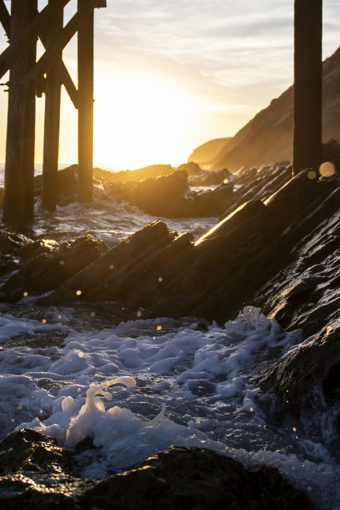 Coast at Sunset von Tim Mossholder