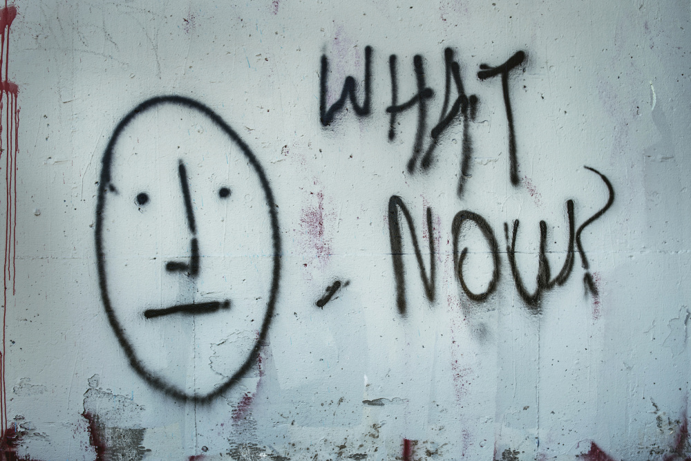 What Now? von Tim Mossholder