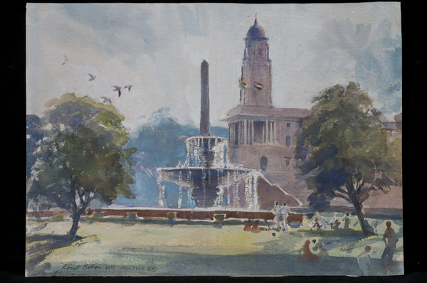 Fountain, Rajpath, New Delhi von Tim  Scott Bolton