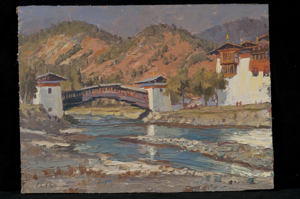 Punakha, Bhutan von Tim  Scott Bolton