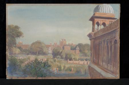 Red Fort from Jama Masjid