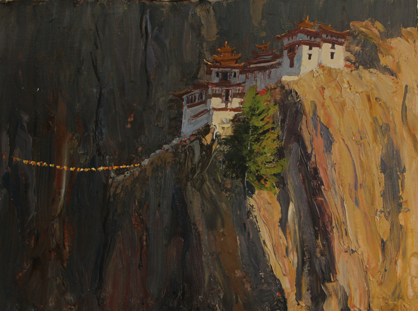 Tigers Nest Monastery von Tim  Scott Bolton