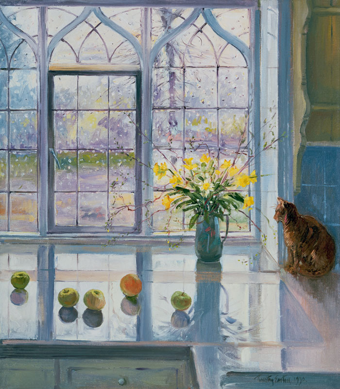 Rain Watching  von Timothy  Easton