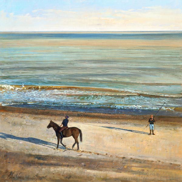 Beach Dialogue, Dunwich von Timothy  Easton