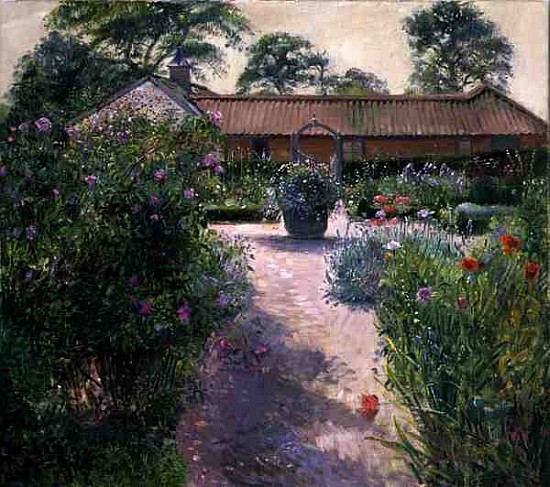 Centred Copper, 1995 (oil on canvas)  von Timothy  Easton