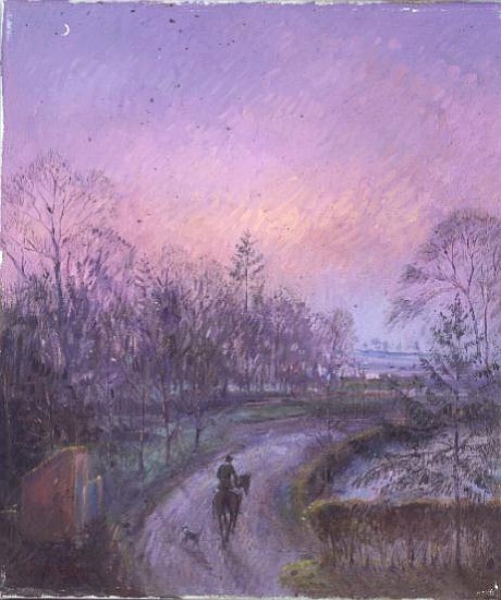 Dusk Rider von Timothy  Easton