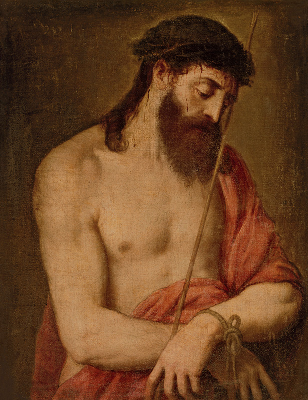 Ecce Homo. von Tizian (Tiziano Vercellio/ Titian)