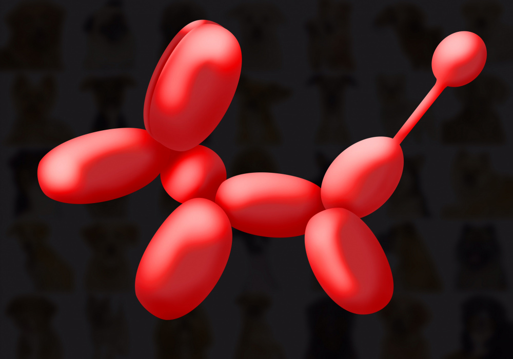 Balloon Dog von Tomas Härstedt