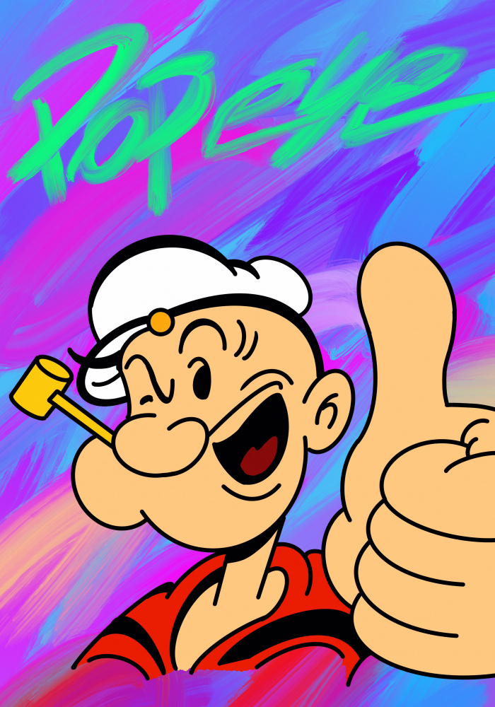 Tumbs up Popeye von Tomas Härstedt