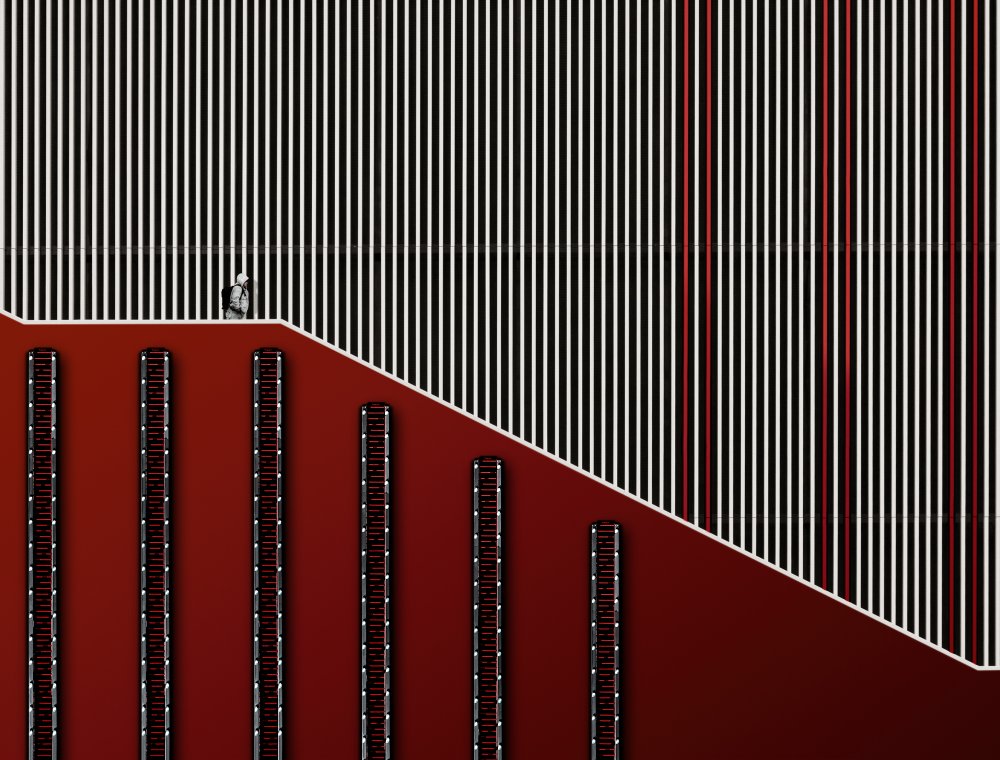 grand red staircase von Tomasz Buczkowski ( Tomush )