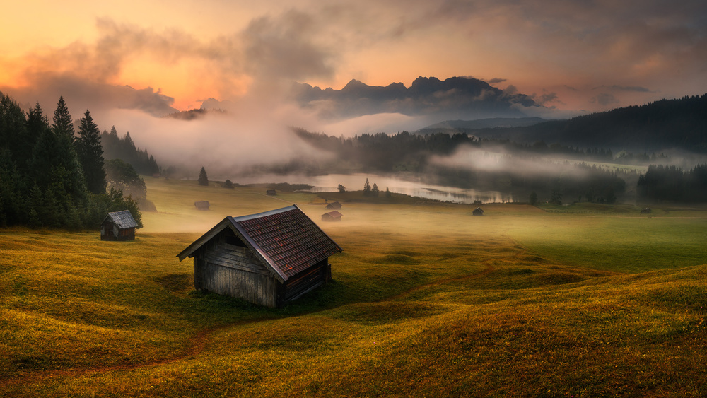 Bavarian morning von Tomasz Rojek