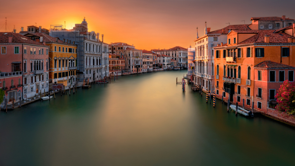 Sunset in Venice von Tommaso Pessotto