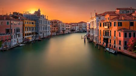 Sunset in Venice