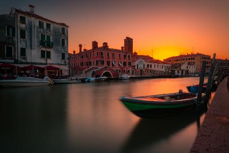 Sunset in Venice