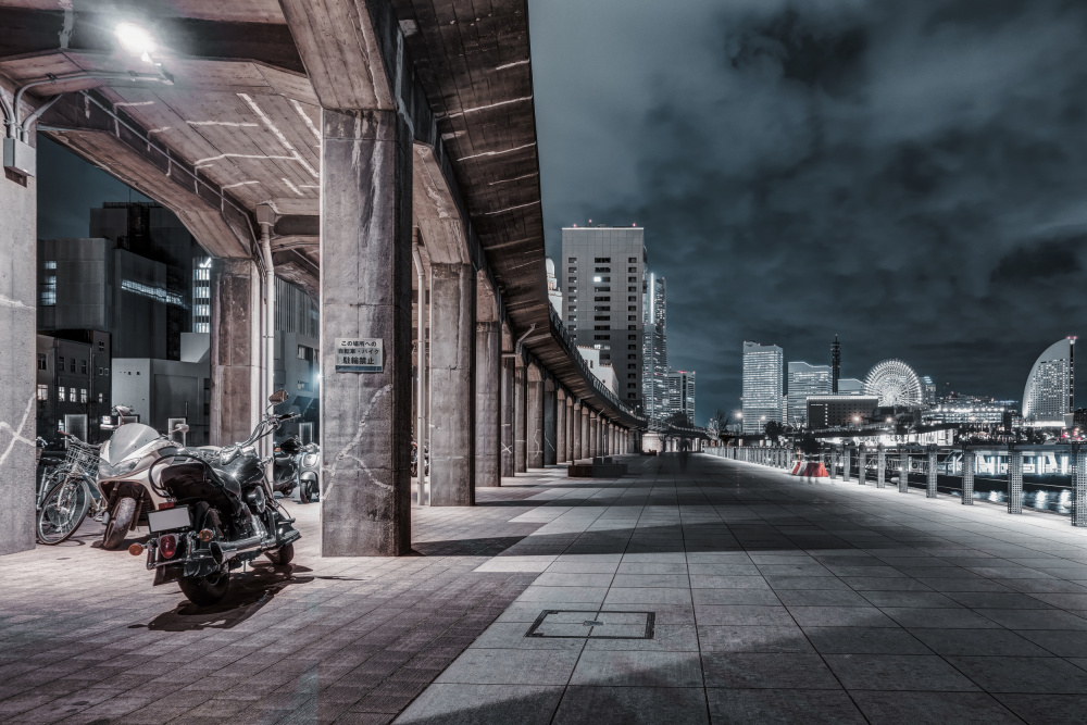 Yokohama Night View von Tomoshi Hara