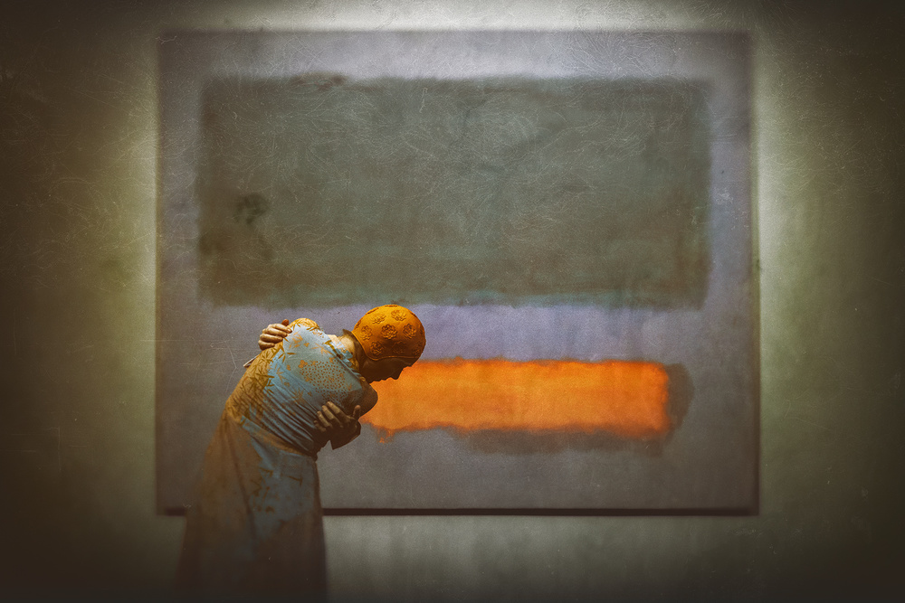 Alone with Rothko von Ton Dirven