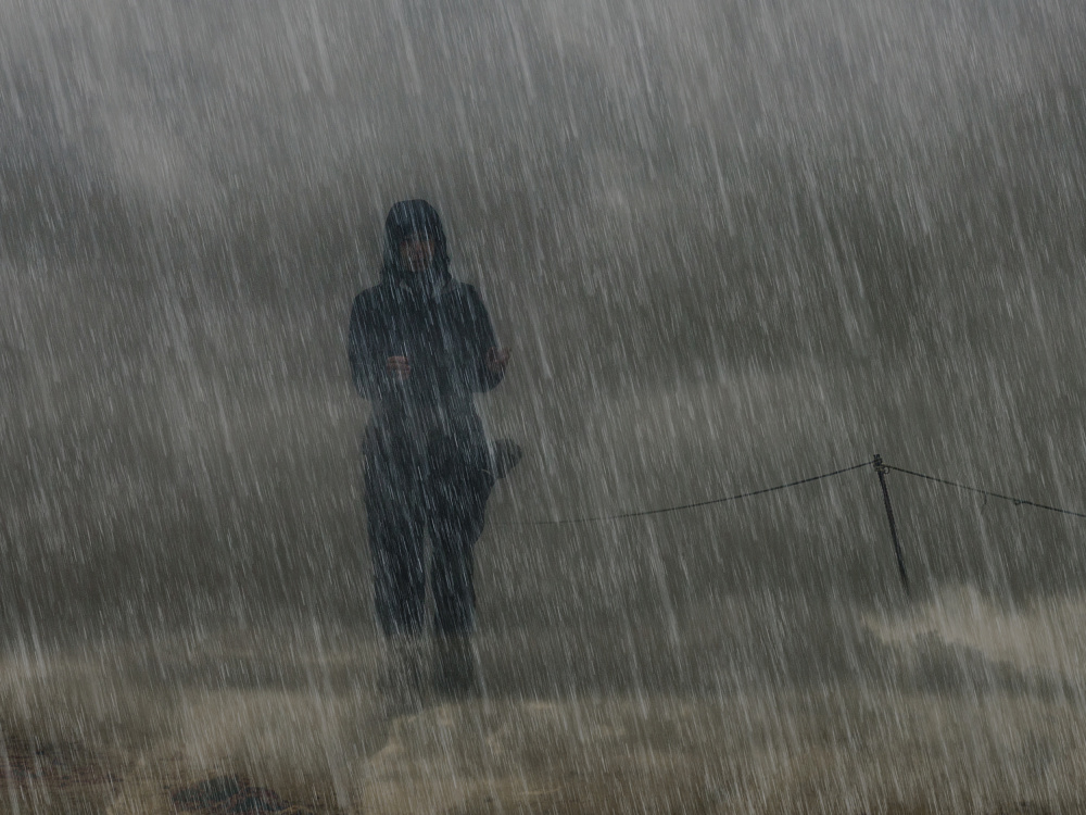 Rain in Iceland von Toni De Groof