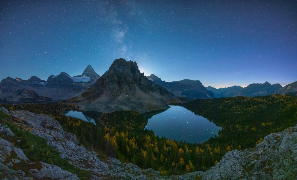 Milky Way On The Mt Assiniboine von TonyXu