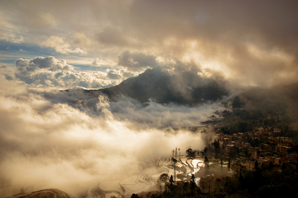 living in the clouds von Torsten Hermann