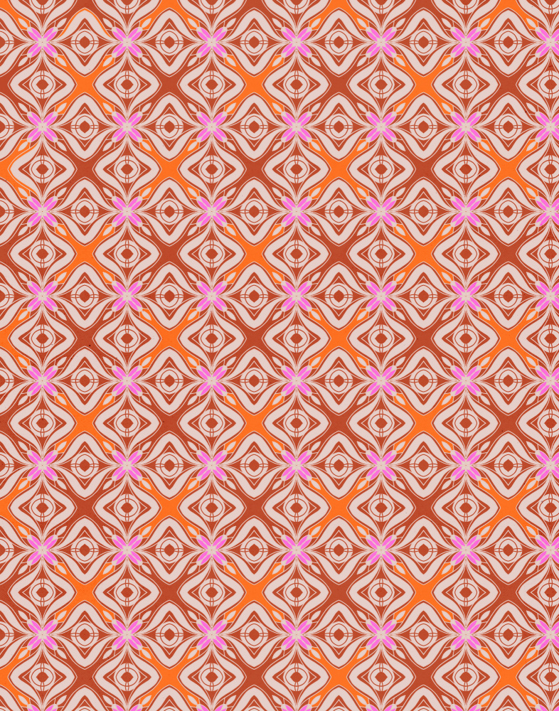 1970 Tile Pattern von Treechild