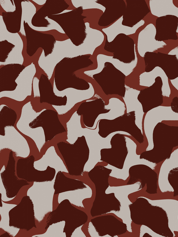 Brown Beige Fur Pattern von Treechild