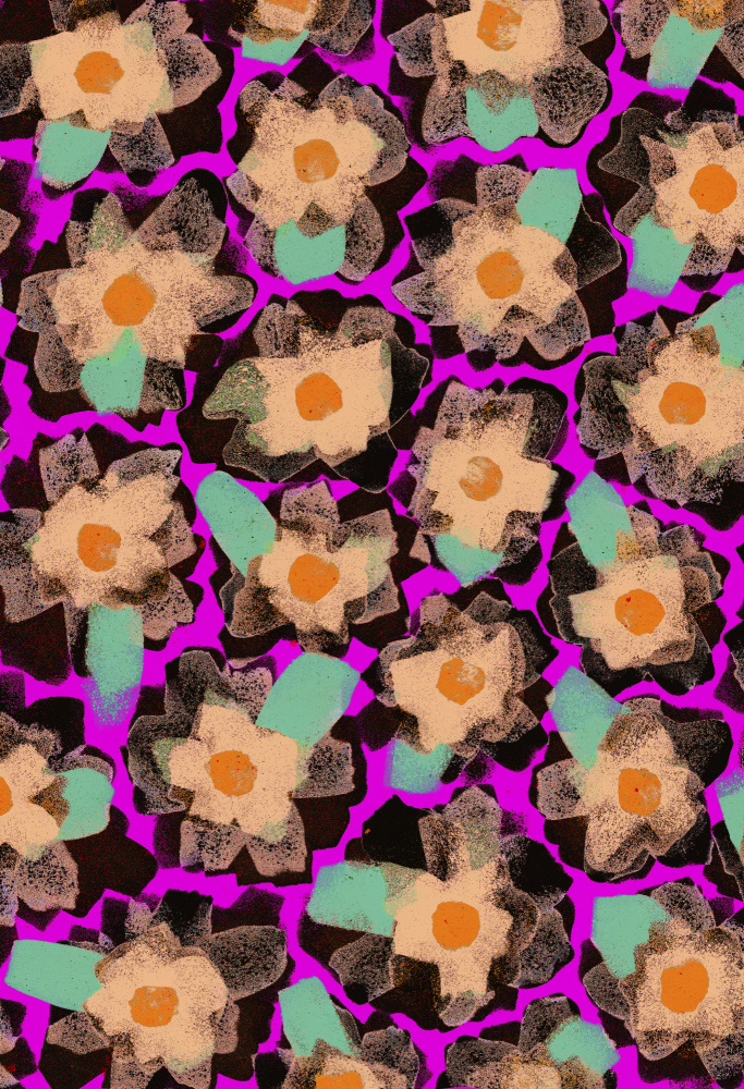 Funky Blossoms von Treechild