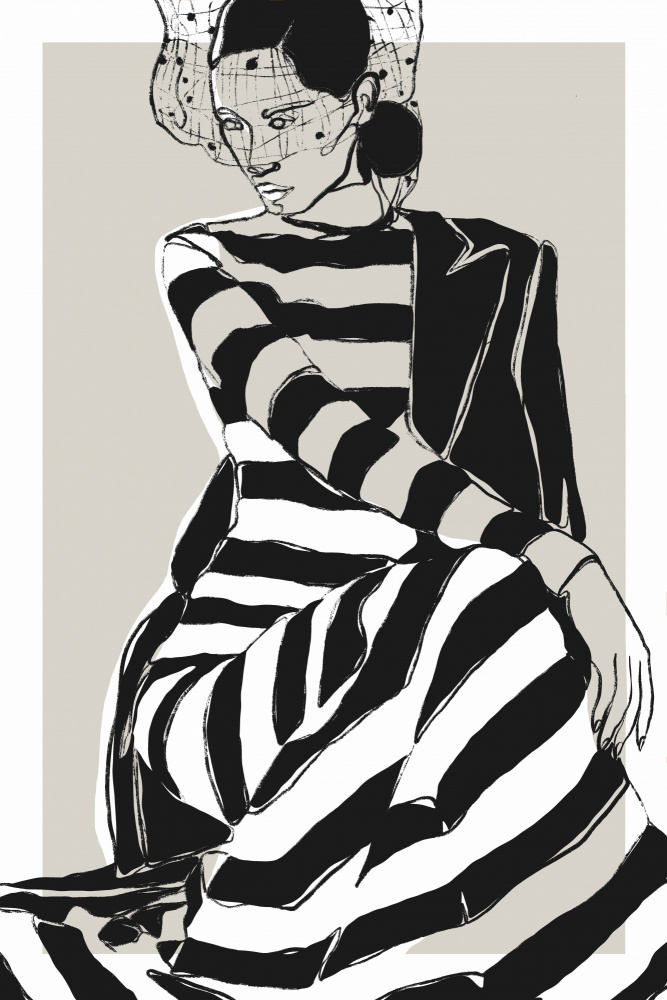 Striped Dress von Treechild