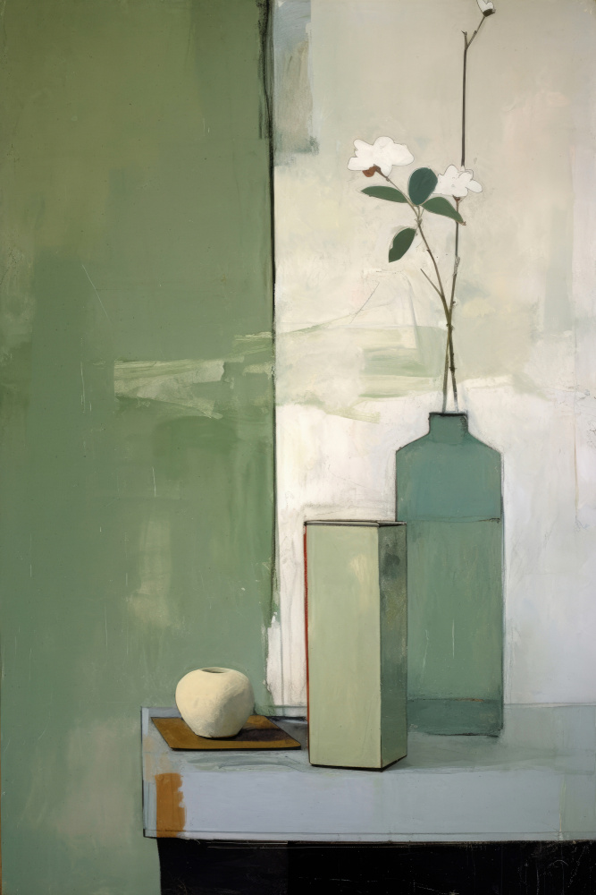 Green Still Life von Treechild