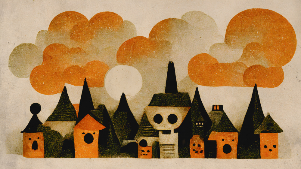 Spooky Wooky Village von Treechild