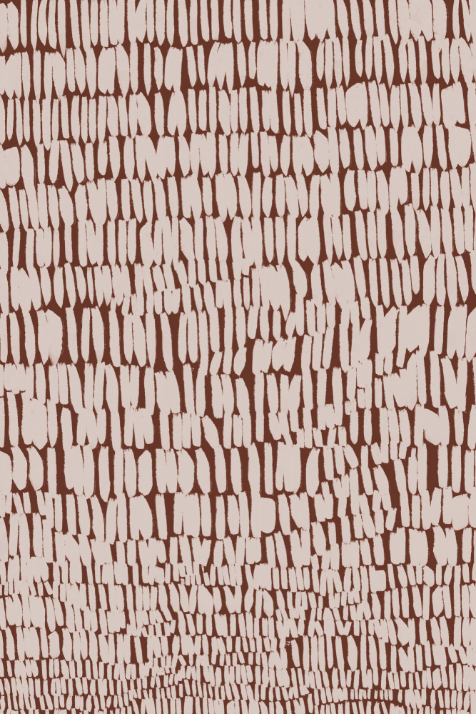 Short Beige Strokes Pattern von Treechild