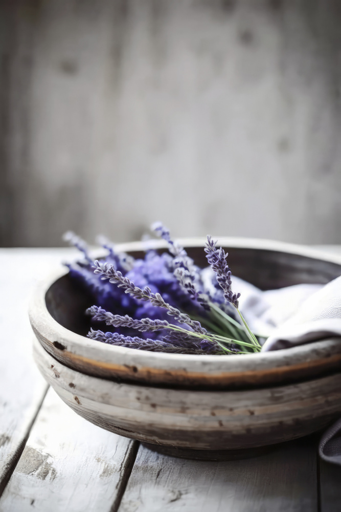 Lavender In Bowl von Treechild