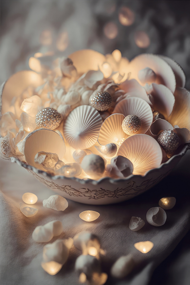 Glowing Sea Shells von Treechild