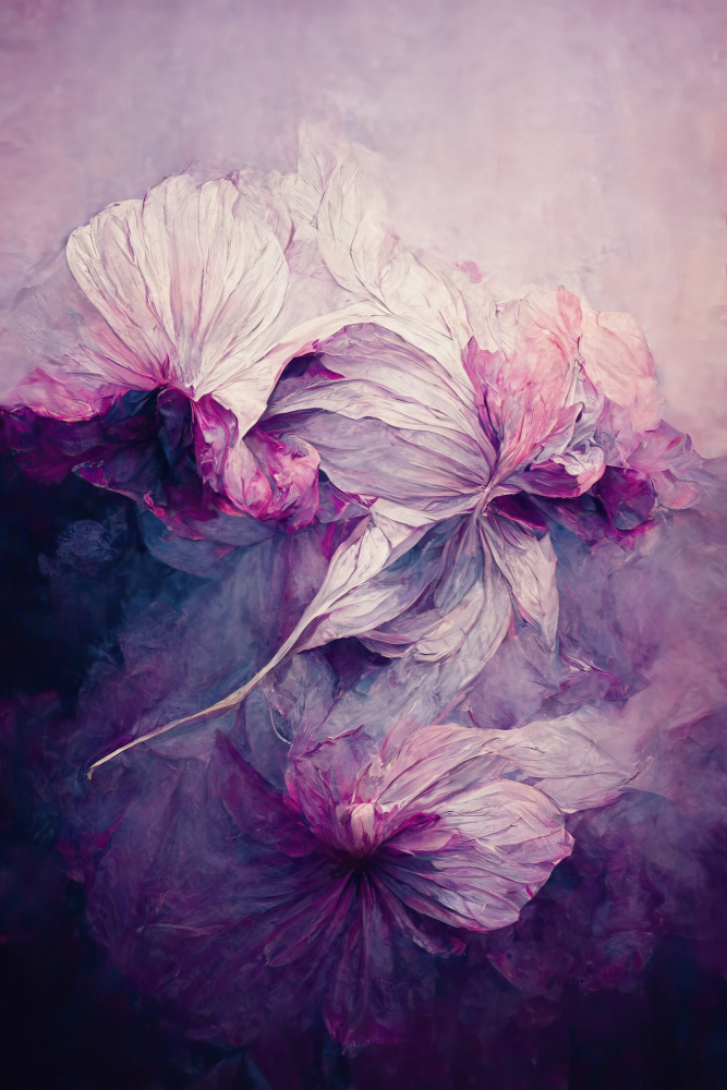 Purple Peony von Treechild